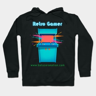 Retro Gamer Logo 9 Hoodie